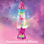 Canal Toys – Style 4 Ever – DIY Lava-Lampe zum Selbermachen – Dekoriere mit Stickern, Perlen & Farbstoff – Farbwechsel-LED & Wirbel-Effekt – Kreatives Deko-Set für Kids ab 6 Jahren – OFG 180
