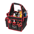 PARAT BASIC Tool Softbag S | Robuste Werkzeugtasche für Elektriker & Handwerker | Kompakte Tool Bag mit Schultergurt & Tragegriff | Kompakte Werkzeugtasche mit 21 Fächern & Reißverschlusstasche