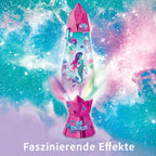 Canal Toys – Style 4 Ever – DIY Lava-Lampe zum Selbermachen – Dekoriere mit Stickern, Perlen & Farbstoff – Farbwechsel-LED & Wirbel-Effekt – Kreatives Deko-Set für Kids ab 6 Jahren – OFG 180