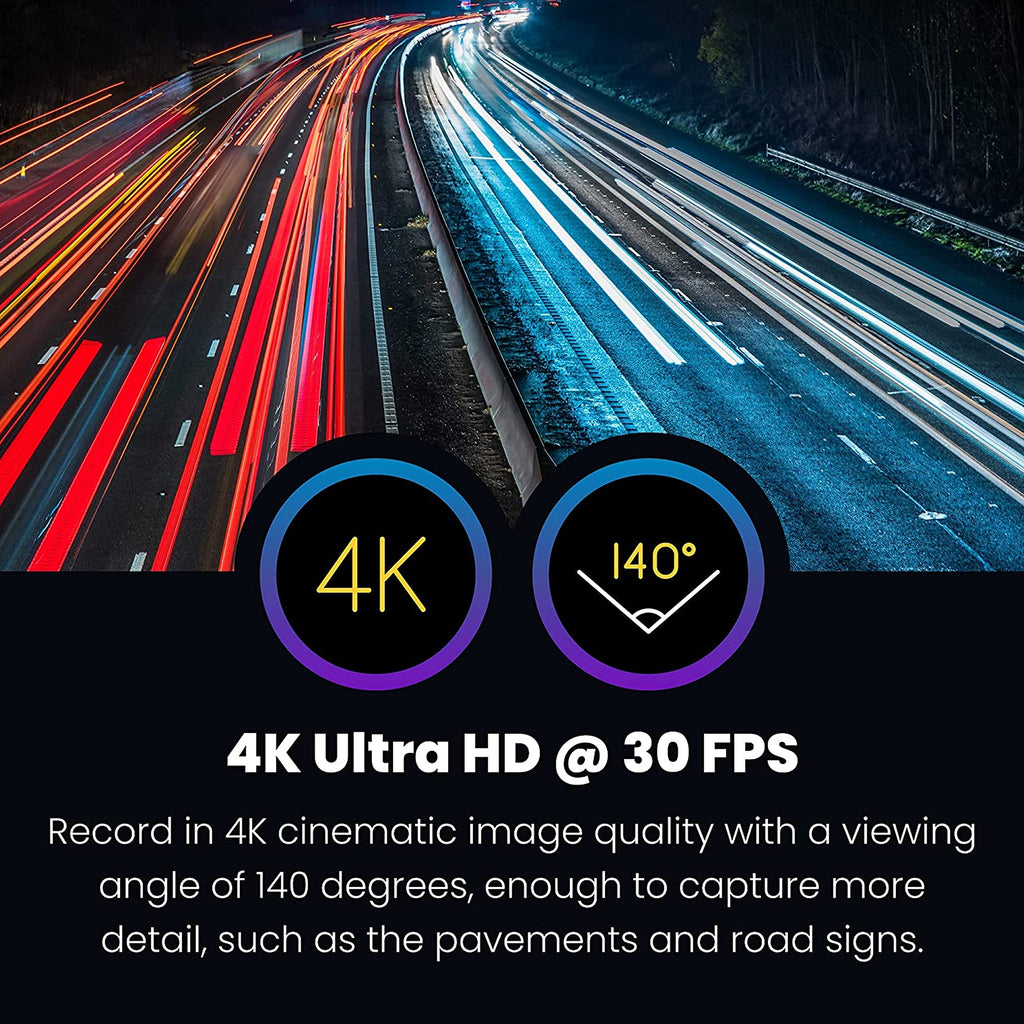 Nextbase® 622GW Dashcam Auto Vorne | Parkmodus 24/7 Parküberwachung | 2160p 30fps Dash Cam | 3-Zoll-Bildschirm | Auto Kamera 140 Grad Betrachtungswinkel Nachtsicht Pro
