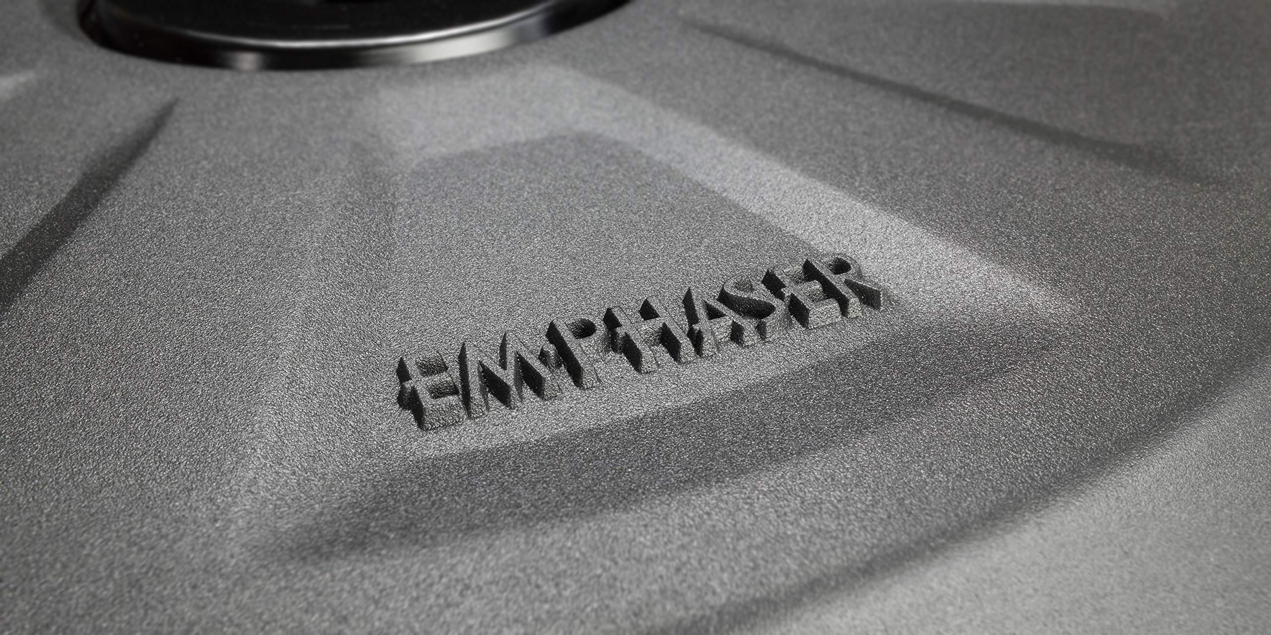 EMPHASER EBS111A – kraftvoller 28 cm Aktivsubwoofer zum Einbau in Reserverad Mulde/Felge, Auto Bassbox mit 200 Watt Verstärker, geschlossenes Gehäuse