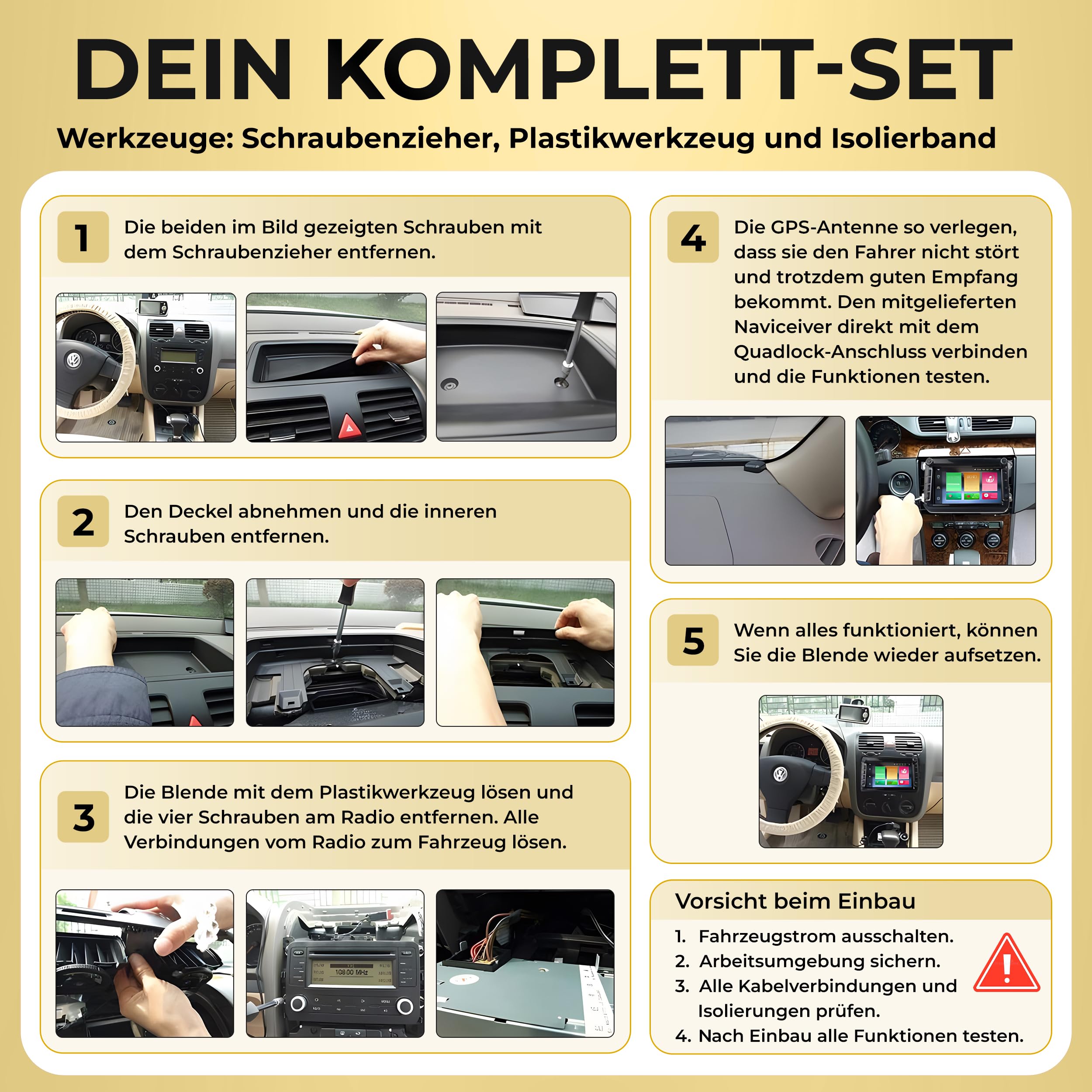 M.I.C. AV8V7-L2 Android 14 Autoradio mit navi: MediaTek MT6765V 4G+64G;8" QLED Display;4G SIM,Carplay,Android Auto,DAB+,Bluetooth 5,WiFi,GPS: Ersatz für VW Golf T5 Touran Passat RNS RCD,Skoda,SEAT