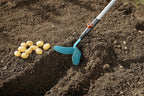 Gardena combisystem-Häufelpflug GARDINO: Robuste Schar mit Arbeitsbreite 16 cm, ideales Gartenzubehör zum Anhäufeln von Kartoffeln und Gemüse, passend zu allen cs-Stielen (3118-20)