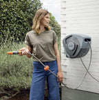 GF Garden, Rewall 30, Wandschlauchbox, automatisch, 30 meter, bis zu 180° schwenkbar