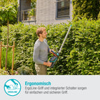 Gardena Akku-Heckenschere ComfortCut 60 18V P4A Ready-to-Use Set: Heckenschneider mit ergonomischem Griff und Anschlagschutz, geringes Gewicht für bessere Handhabung, inkl. 18V P4A Akku (14731-20)