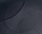 Leitz Ergo Active Sitzball mit Anti-Wegroll-Funktion, Ergonomische Alternative zum Bürostuhl, Gymnastikball, 65 cm Durchmesser, Stoffbezug, Für Büro oder Home Office, Ergo-Serie, Dunkelgrau, 65420089