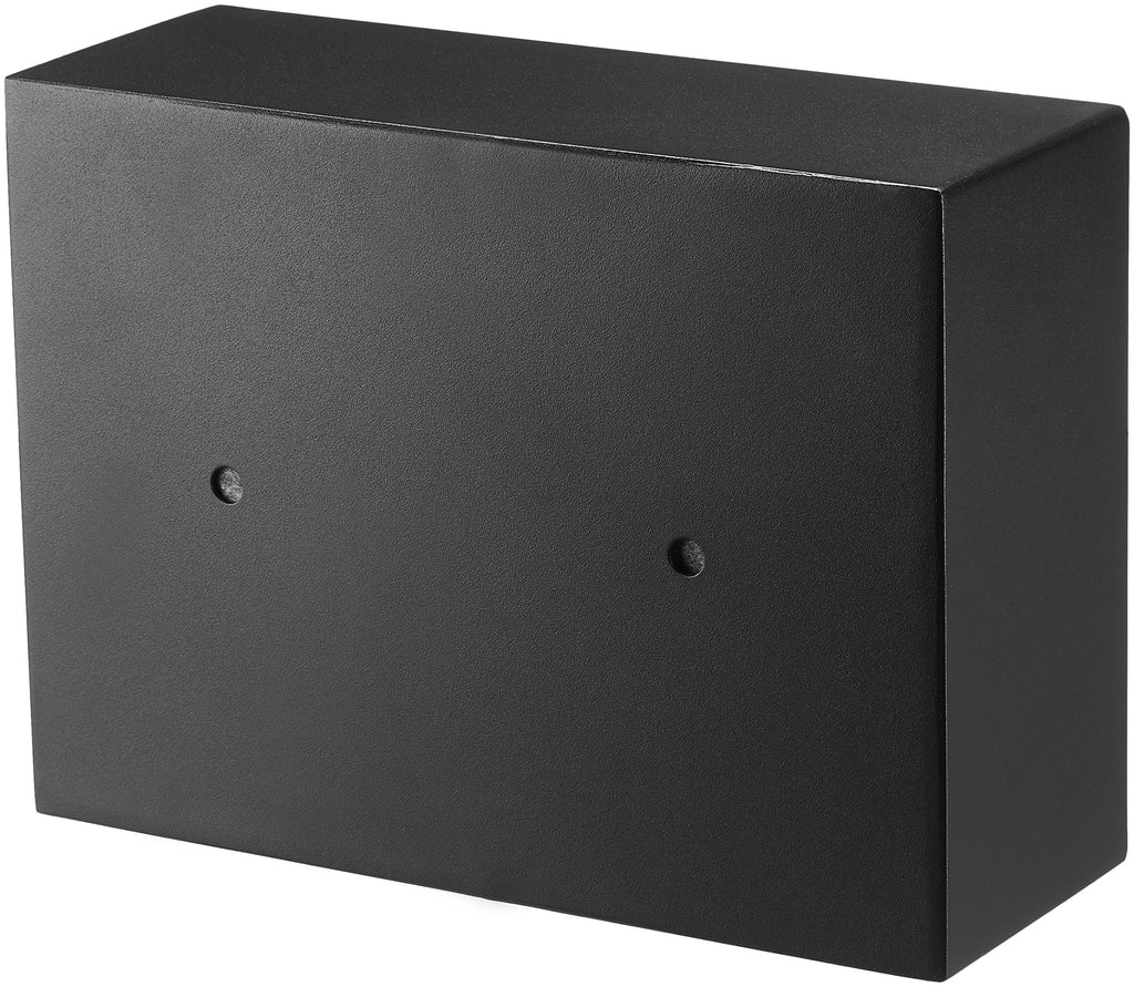 Amazon Basics Safe, klein, schlank, für Schreibtischschublade, mit programmierbarem Elektronisches Kombinationsschloss, schwarz, 30 cm B x 21.8 cm T x 11.2 cm H
