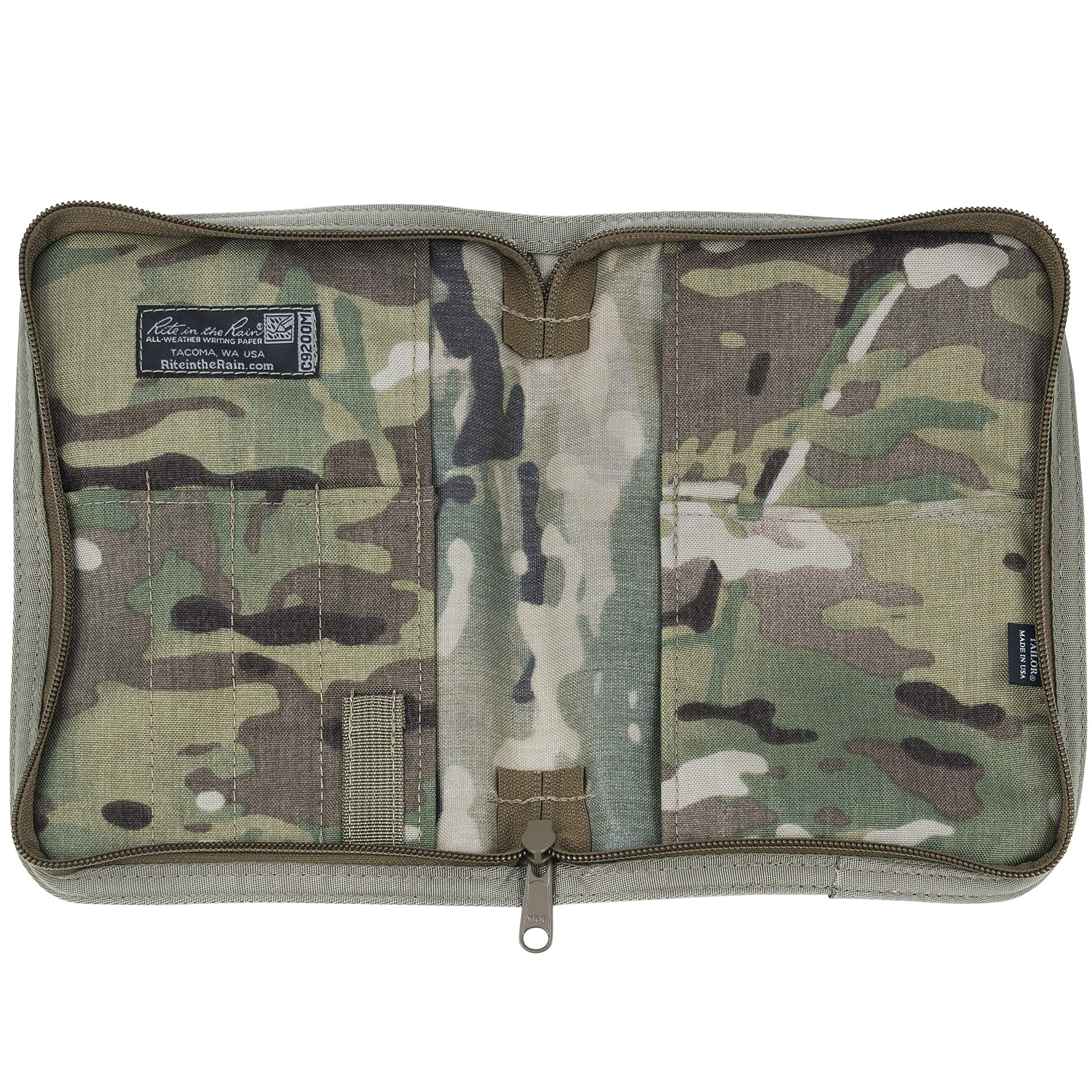 Ringblock-Hülle Rite in the Rain Allwetter aus Cordura®, 1,27 cm Ringbinder-Hülle, ca. 17 cm x 22,5 cm, hellbraun -Nr. C9200 7" x 9" multicam