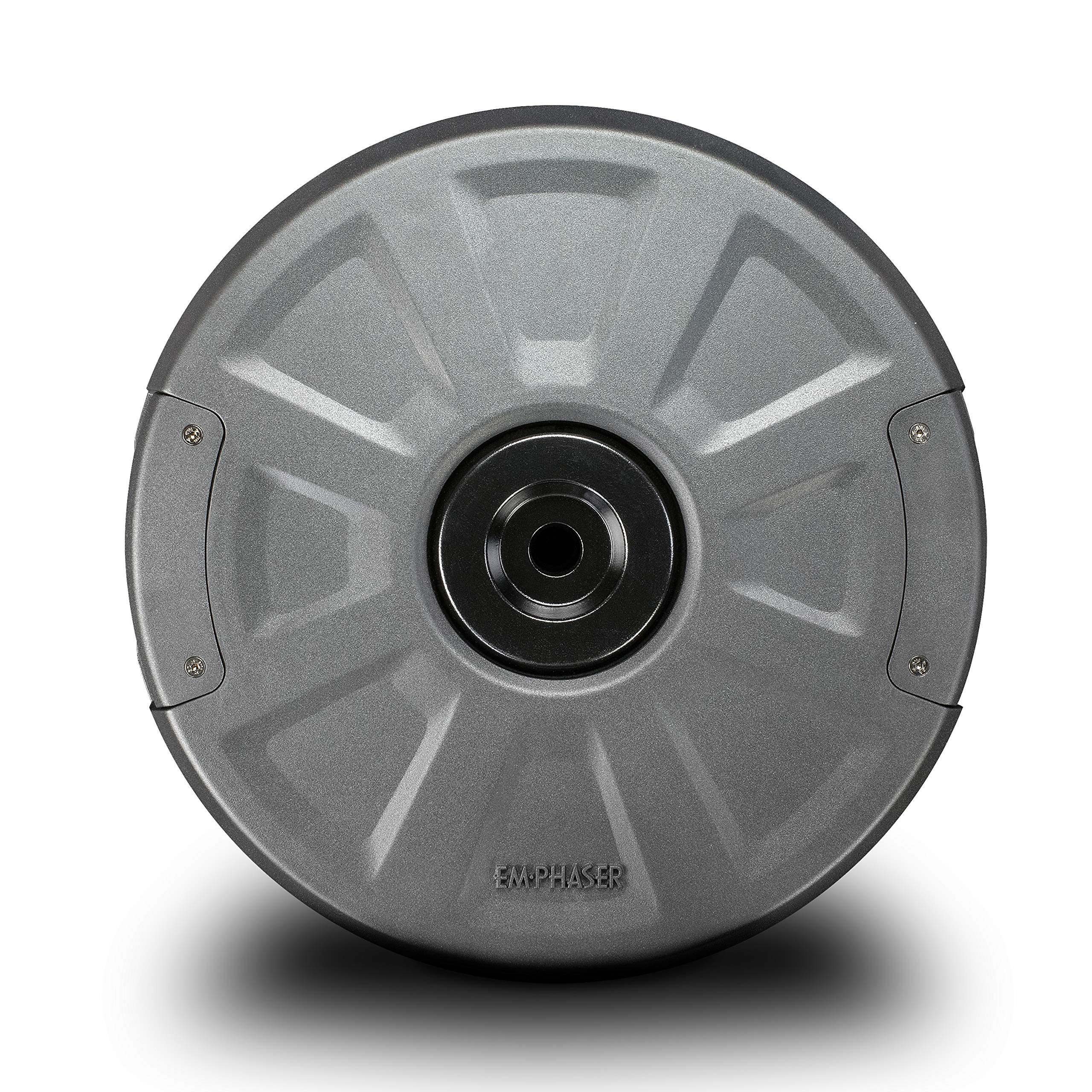 EMPHASER EBS111A – kraftvoller 28 cm Aktivsubwoofer zum Einbau in Reserverad Mulde/Felge, Auto Bassbox mit 200 Watt Verstärker, geschlossenes Gehäuse