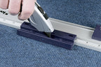 kwb LINE MASTER Präzisionslineal – 800-mm Länge, Universal-Führungsschiene für Kreissäge, Stichsäge und Oberfräse, Lineal für Bastelarbeiten, Zuschnitte und große Zeichnungen, 10-teilig